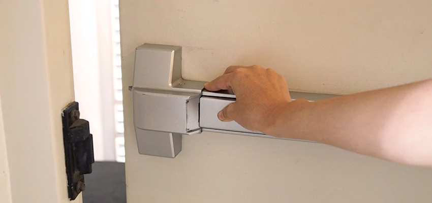 Self-Closing Fire Door Installation in Silver Lakes, California